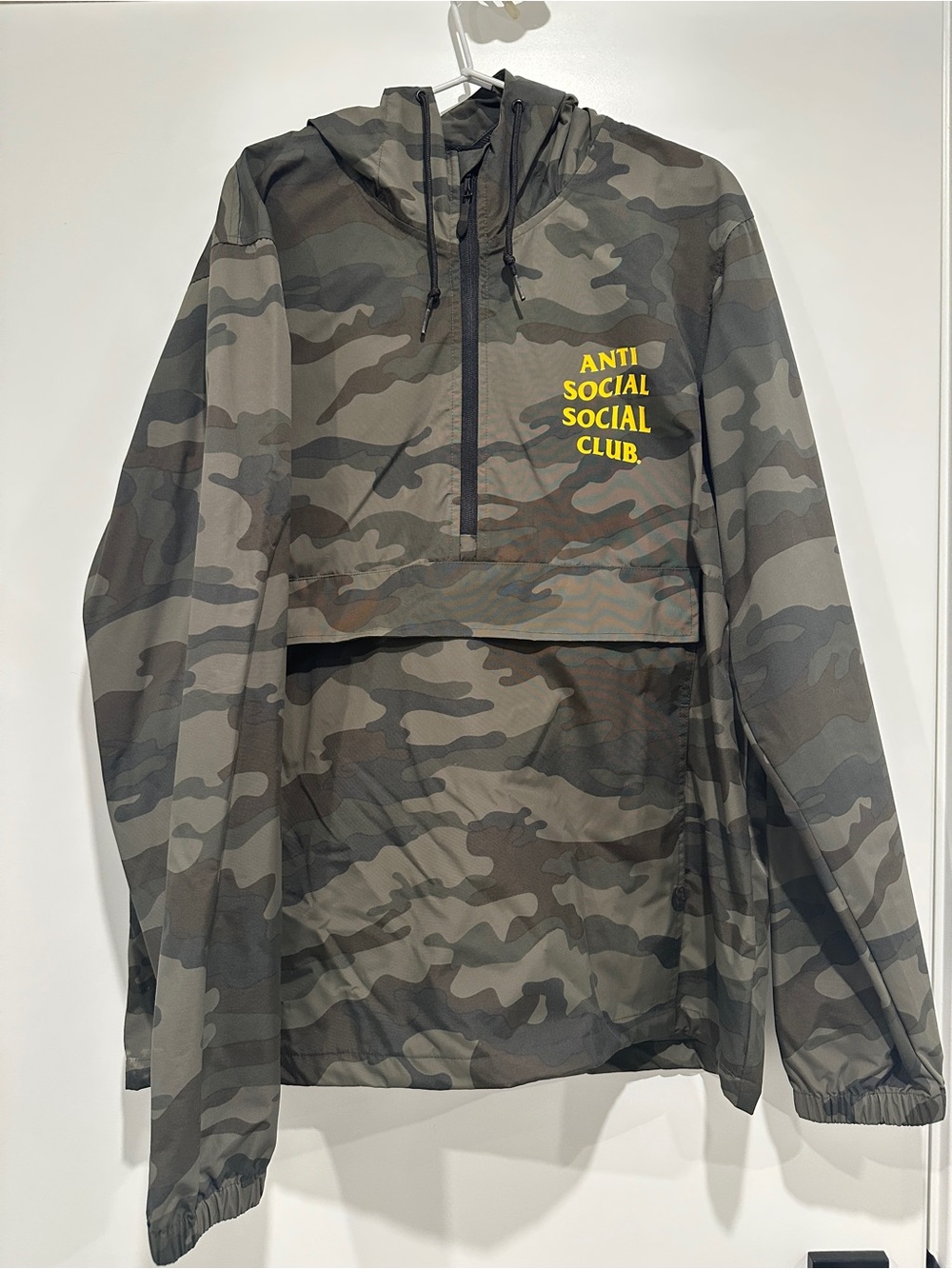 Anti Social Social Club Camo Anorak - Large